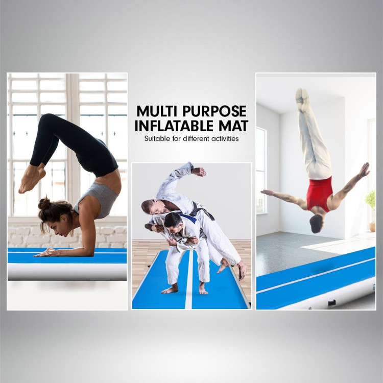 Powertrain 4m Airtrack Tumbling Mat Gymnastics Exercise Air Track with Pump image 9