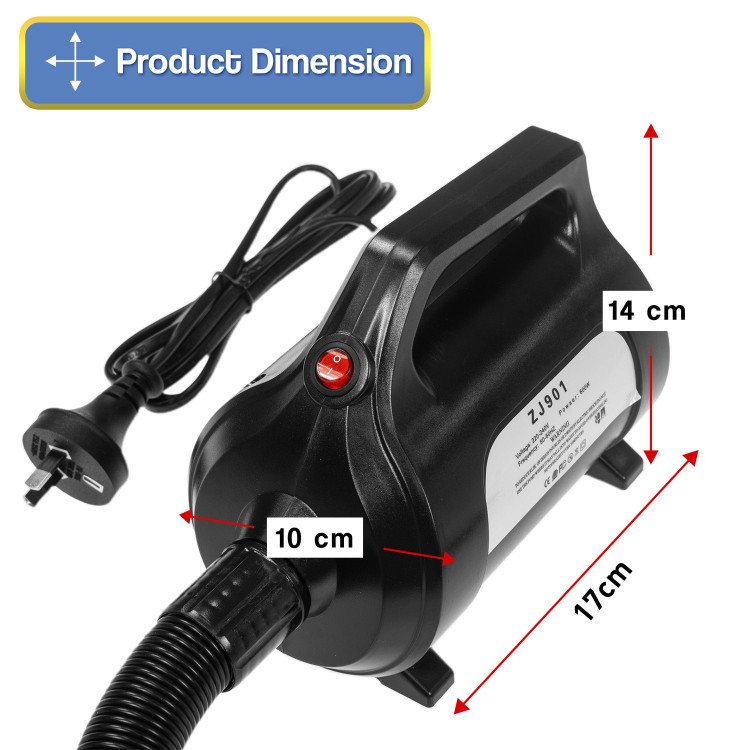 600W Electric Air Inflatable Pump Inflator image 3