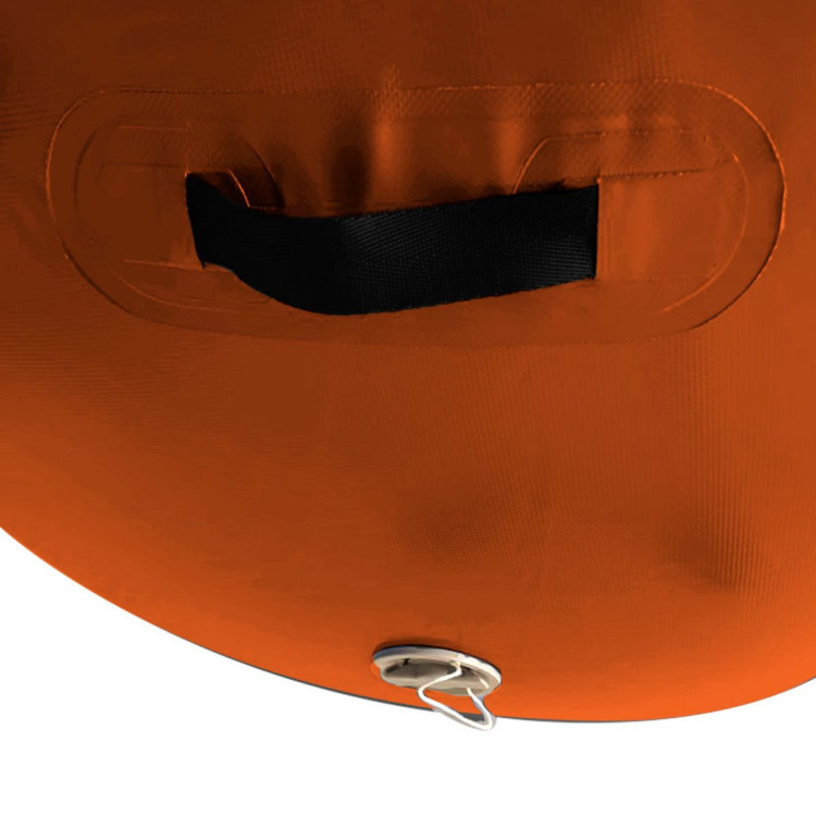 Inflatable Gymnastics Air Barrel Exercise Roller 120cm x 75cm - Orange image 7