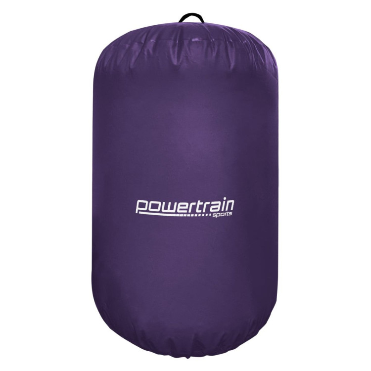 Inflatable Air Exercise Roller Gymnastics Gym Barrel 120 x 75cm Purple
