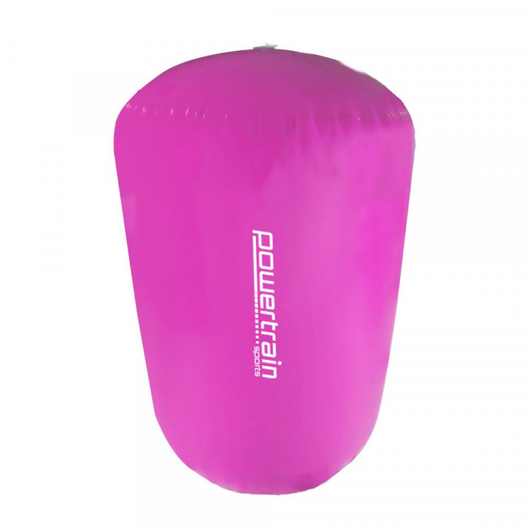 Inflatable Air Exercise Roller Gymnastics Gym Barrel 120 x 75cm Pink image 4