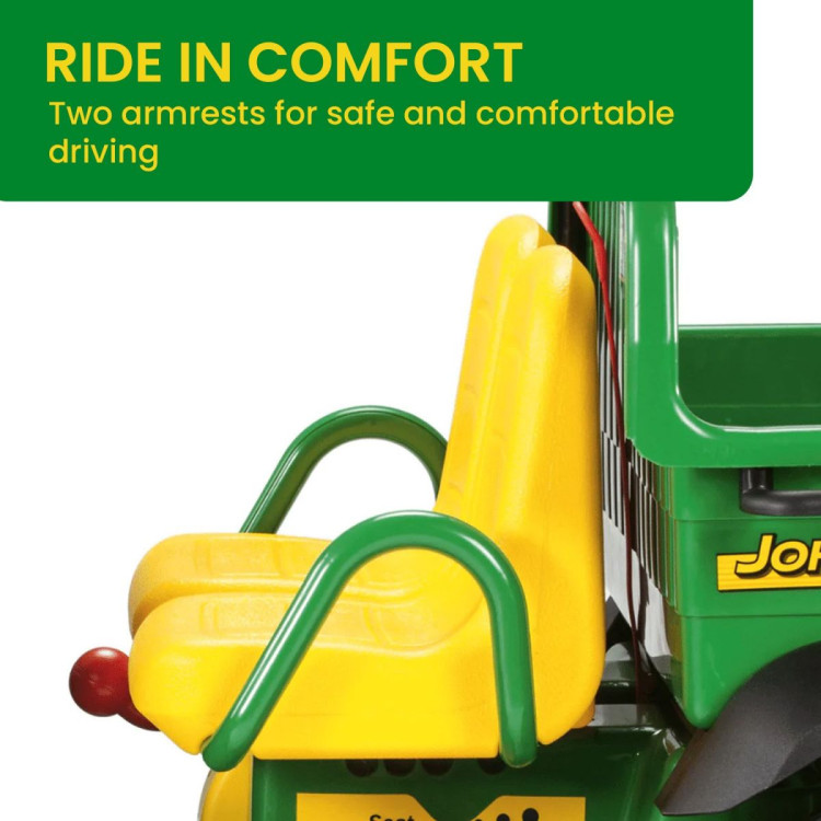 Kids Electric Toy Ride-On Car John Deere Gator HPX image 12