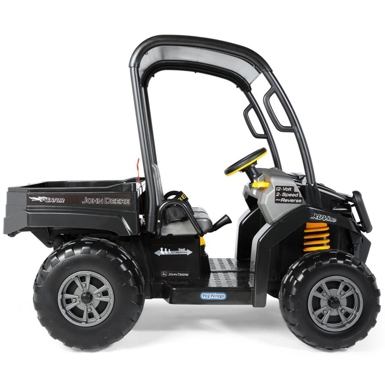 John Deere Midnight Black Gator XUV Kids Ride On Car Dual Seat 12V Battery image 14