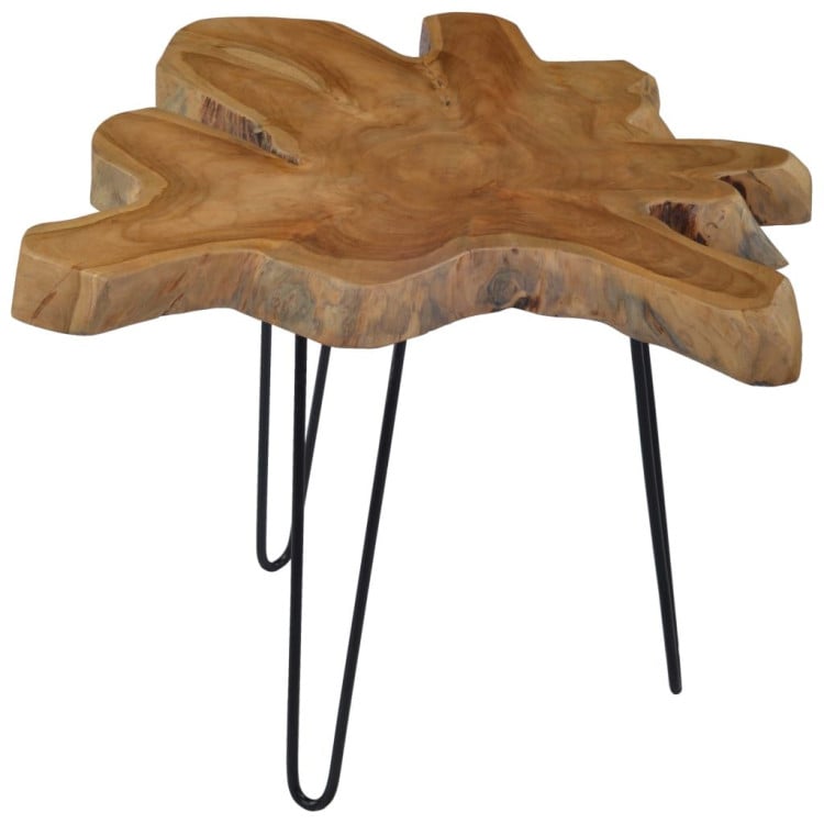 Coffee Table (60-70)x45 Cm Teak Wood image 4