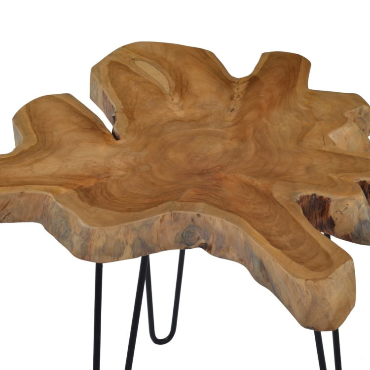 Coffee Table (60-70)x45 Cm Teak Wood image 5