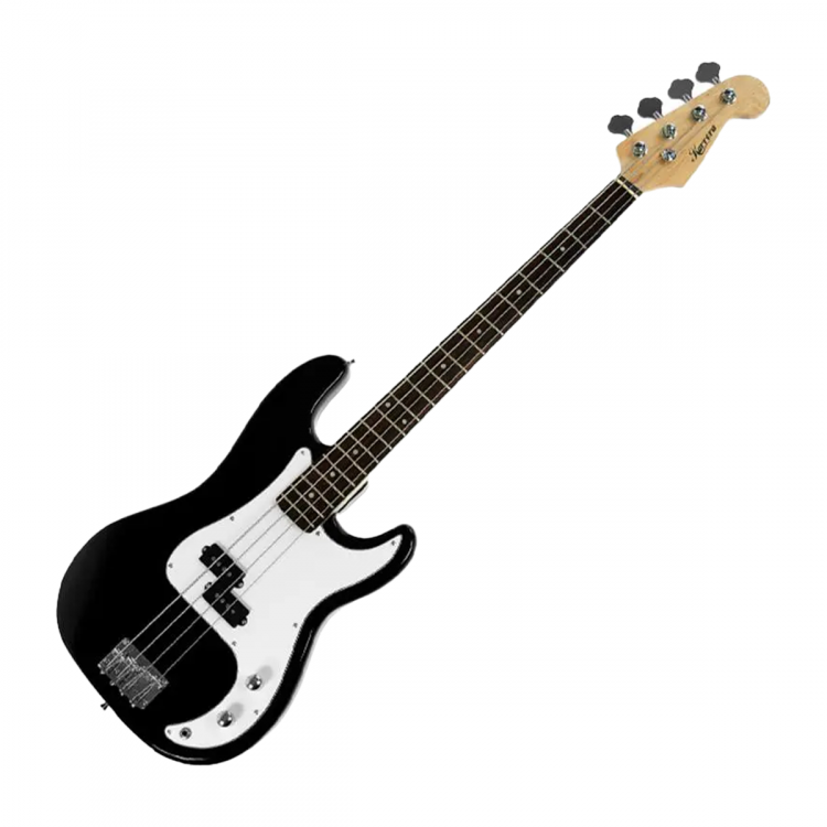 Karrera Electric Bass Guitar Pack - Black image 2