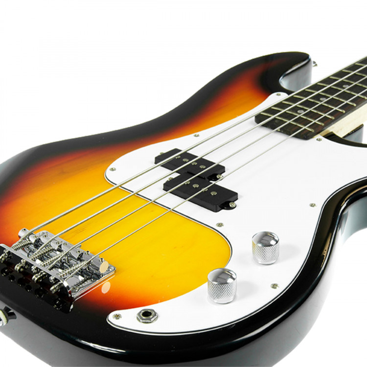 Karrera Electric Bass Guitar Pack - Sunburst image 4