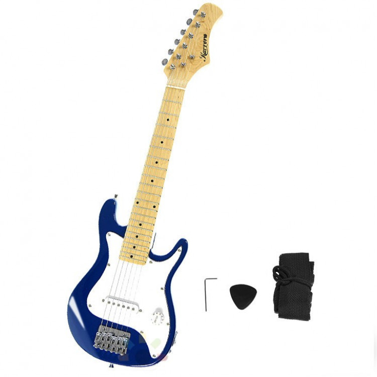 Electric children's guitar Blue image 2