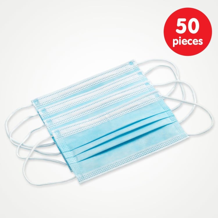 50x Disposable Mask Face Masks