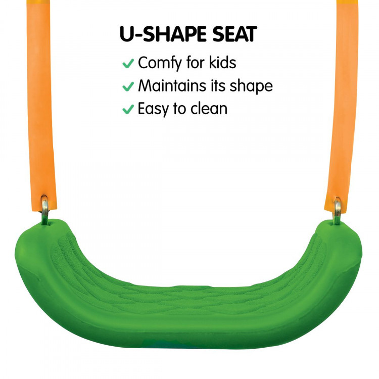 Kahuna Kids 4-Seater Swing Set Purple Green image 5