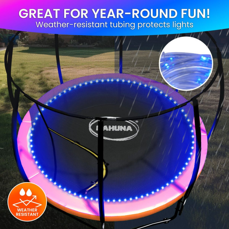 Kahuna LED Multi-Colour Smart Motion Sensor Trampoline Lighting Kit with 16 Colours for 10ft Trampolines image 8