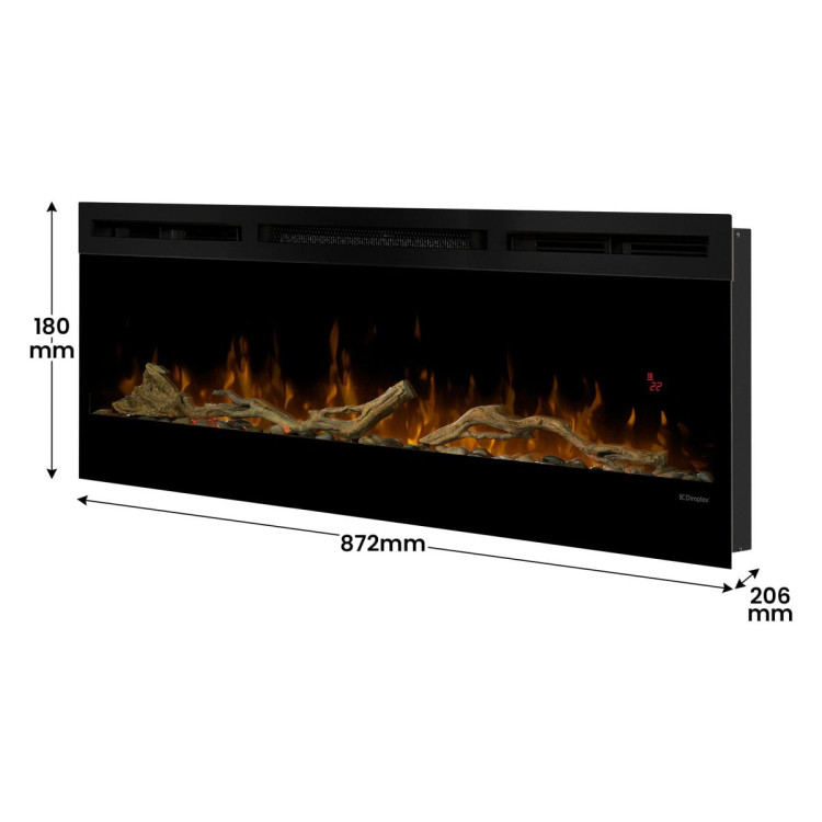 Dimplex Driftwood & River Rock Accessory Pack Kit for 74-inch Linear Fireplace image 4