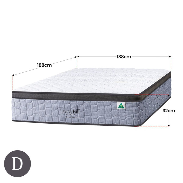 Laura Hill Essential Australian Made Double Premium Mattress image 4