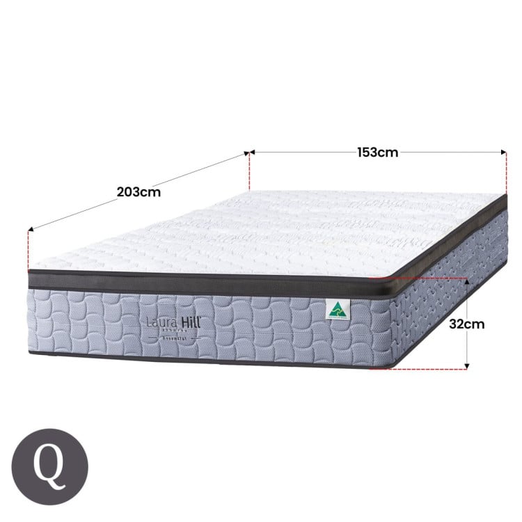 Laura Hill Essential Australian Made Queen Premium Mattress image 4