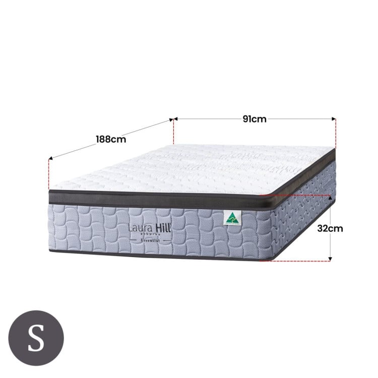 Laura Hill Essential Australian Made Single Premium Mattress image 4