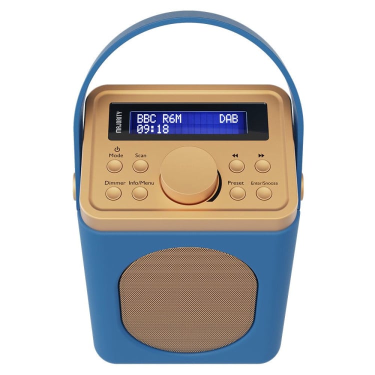 Majority Little Shelford Bluetooth & Dab Radio With Bluetooth-midnight Blue image 3