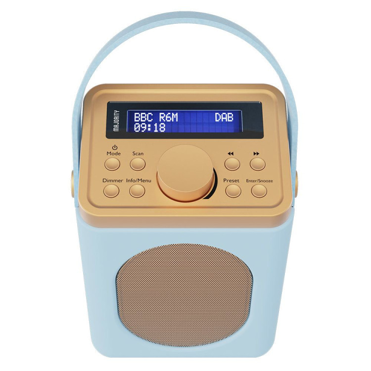 Majority Little Shelford Bluetooth & Dab Radio With Bluetooth-duck Egg image 3