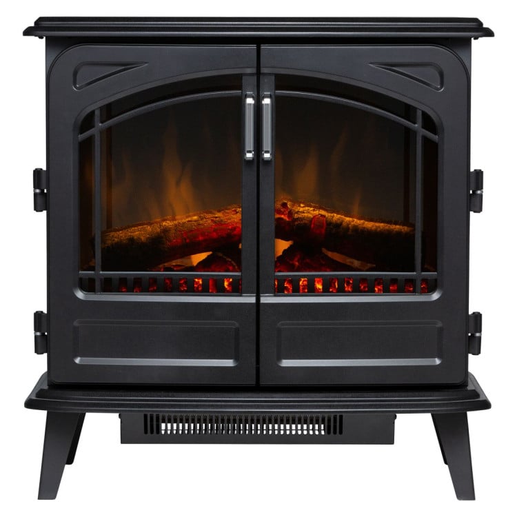 Dimplex Leckford Optiflame Electric Fire Stove - 2kW image 3