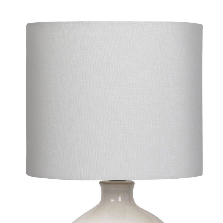 Sarantino Ceramic Table Lamp in Cream image 4