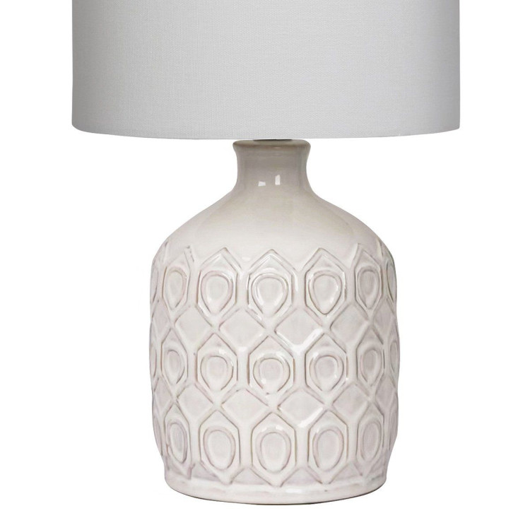 Sarantino Ceramic Table Lamp in Cream image 5