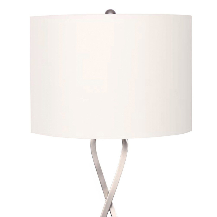 Sarantino Contemporary Table Lamp in Nickel Finish image 4