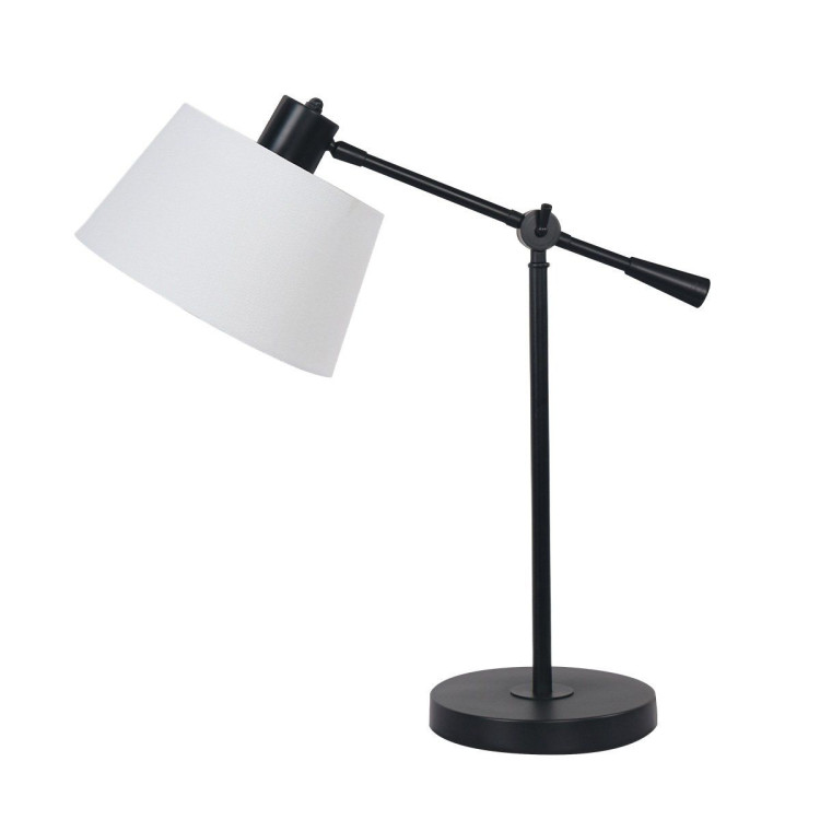 Sarantino Adjustable Metal Table Lamp - Black image 2
