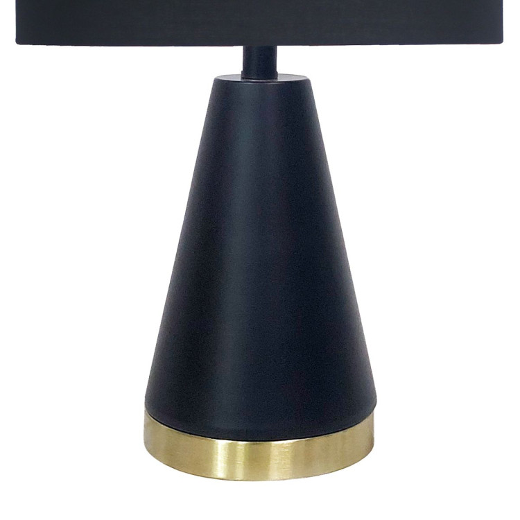 Sarantino Metal Table Lamp in Black and Gold image 10