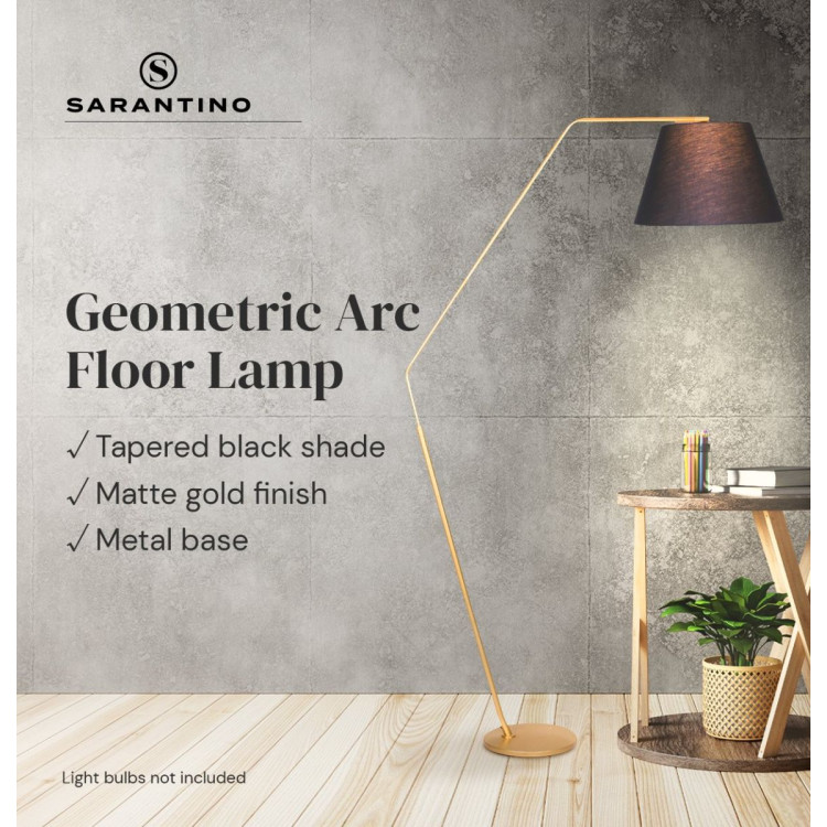Sarantino Arc Floor Lamp with Empire Shade image 4