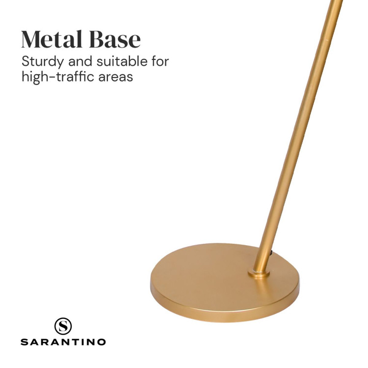 Sarantino Arc Floor Lamp with Empire Shade image 5