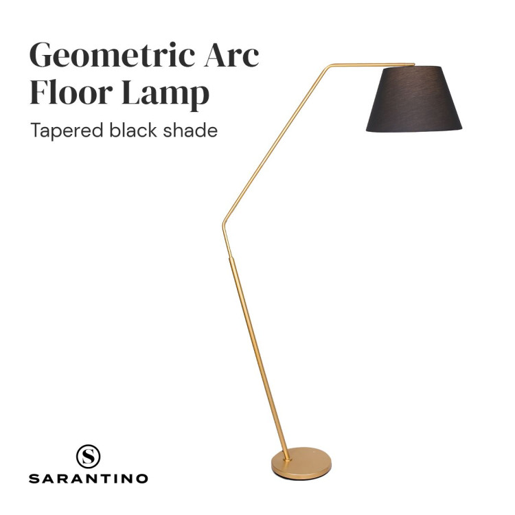 Sarantino Arc Floor Lamp with Empire Shade image 8