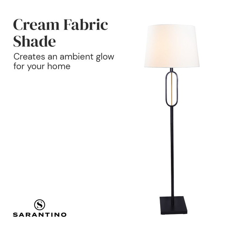 Sarantino Classic Floor Lamp with Empire Shade image 4