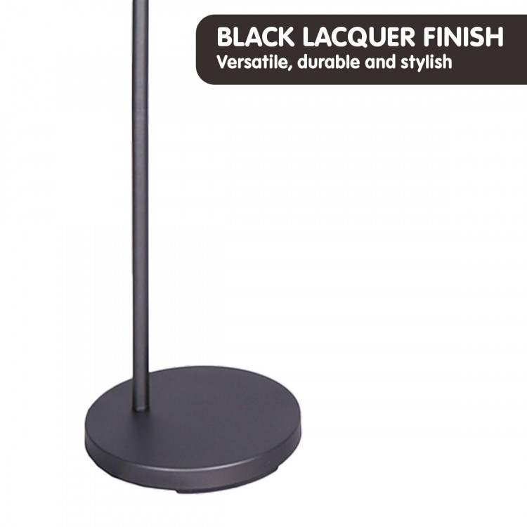 Sarantino Dark Grey Floor Lamp Industrial Chic Adjustable Angle image 6