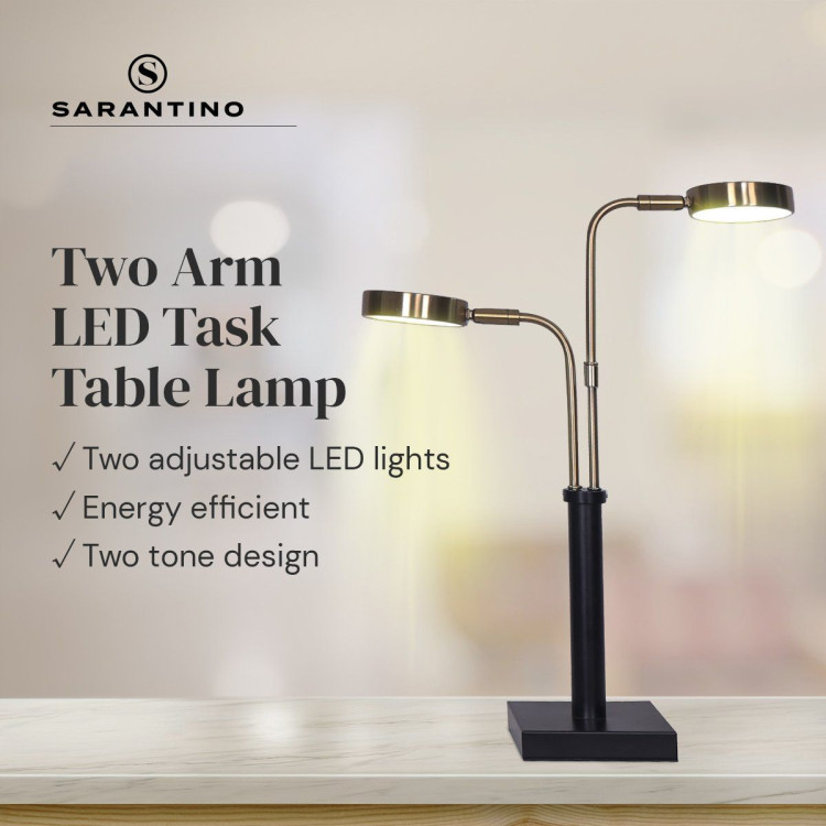 Sarantino LED Metal Table Lamp image 11
