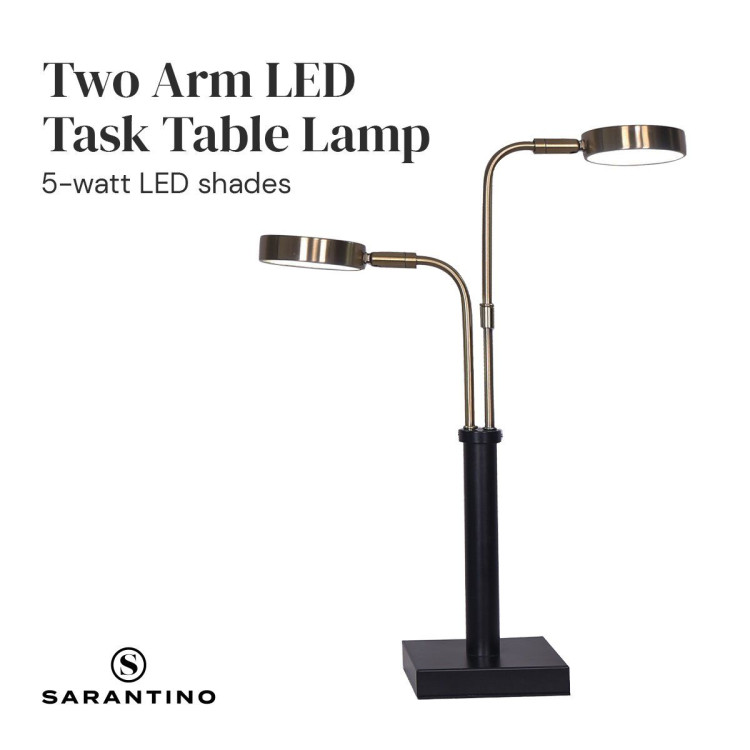 Sarantino LED Metal Table Lamp image 5
