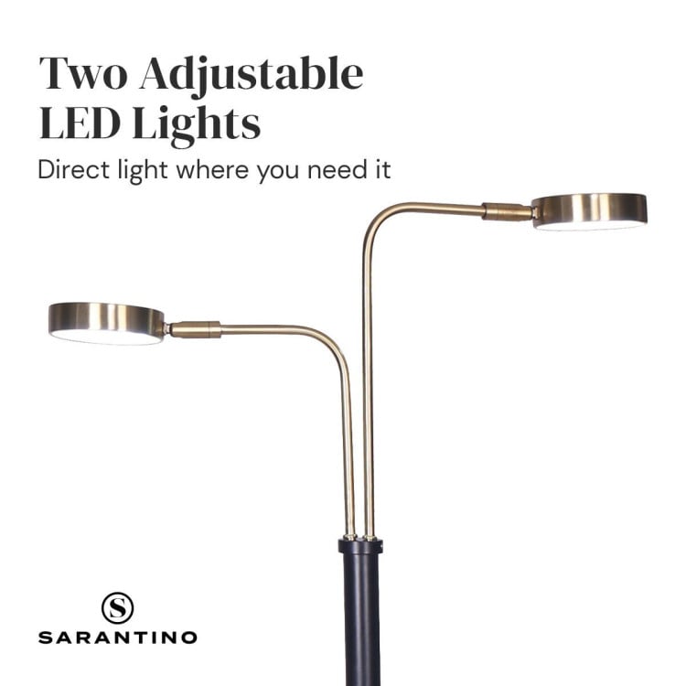 Sarantino LED Metal Floor Lamp image 6