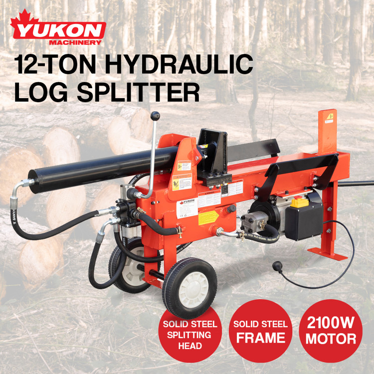 Yukon Electric 12 Ton Log Splitter Wood Cutter image 10