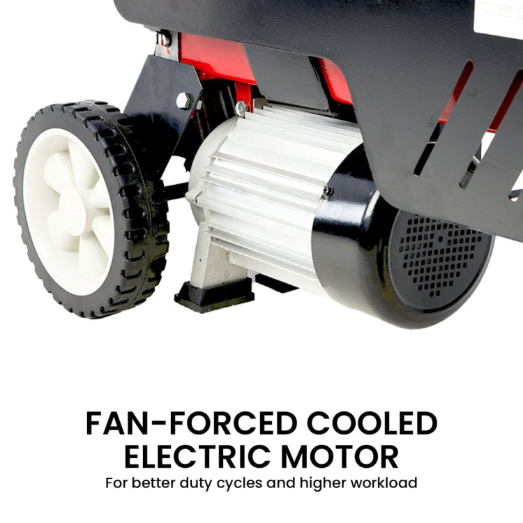 Yukon 7 Tonne 2000W Electric Hydraulic Log Splitter Wood Cutter w/ Side Protectors image 7