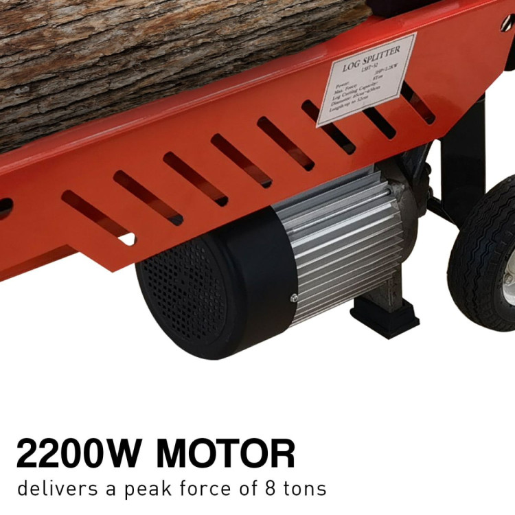 Yukon 8 Tonne 2200W Electric Hydraulic Log Splitter Wood Cutter image 9