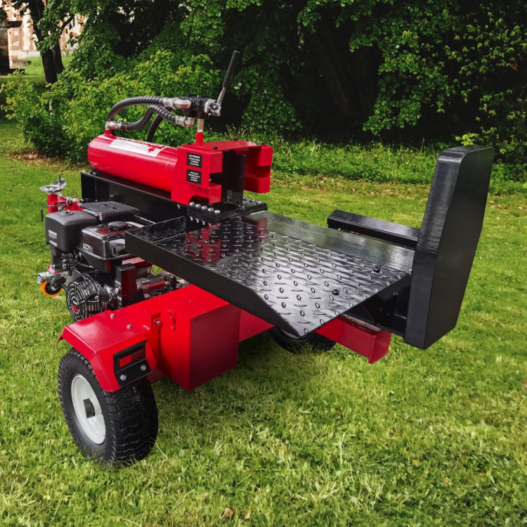 Yukon 75 Tonne Hydraulic Petrol 420cc Log Splitter Electric Key Start Vertical and Horizontal image 13