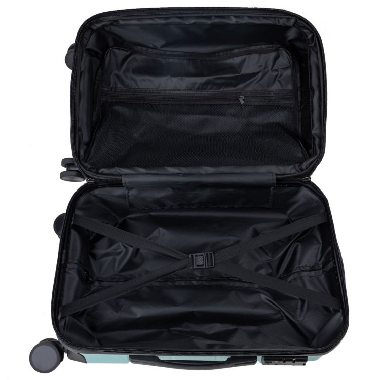 Olympus 3PC Noctis Luggage Set Hard Shell ABS+PC - Stygian Black image 13