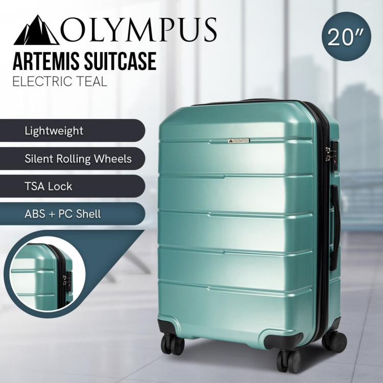 Olympus Artemis 20 in Hard Shell  ABS+PC - Electric Teal image 3