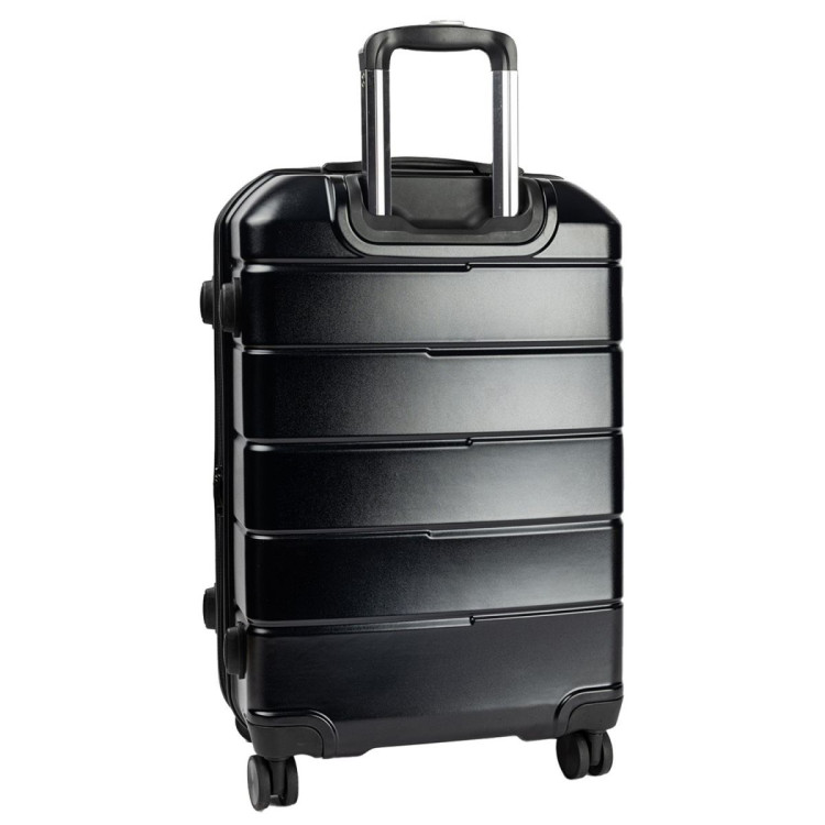 Olympus 3PC Artemis Luggage Set Hard Shell Suitcase ABS+PC  Jet Black image 7