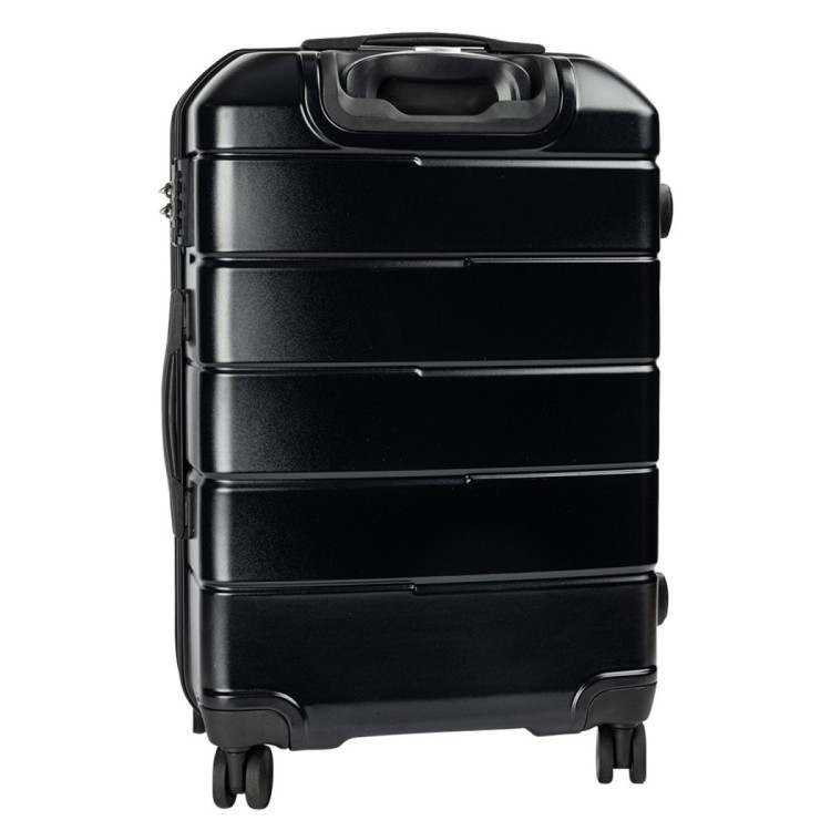Olympus 3PC Artemis Luggage Set Hard Shell Suitcase ABS+PC  Jet Black image 8