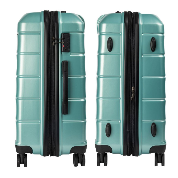 Olympus 3PC Artemis Luggage Set Hard Shell  ABS+PC - Electric Teal image 9