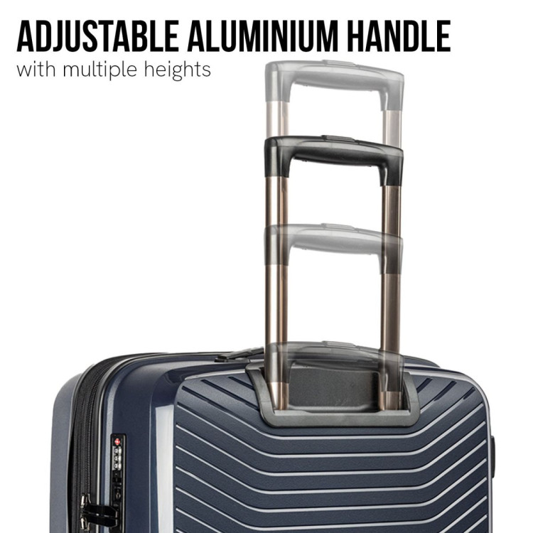 Olympus  Astra 29in Lightweight Hard Shell Suitcase - Aegean Blue image 6