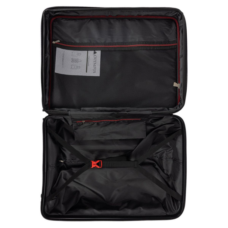 Olympus 3PC Astra Luggage Set Hard Shell Suitcase - Obsidian Black image 13