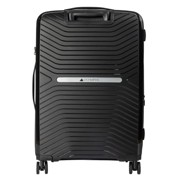 Olympus 3PC Astra Luggage Set Hard Shell Suitcase - Obsidian Black image 8