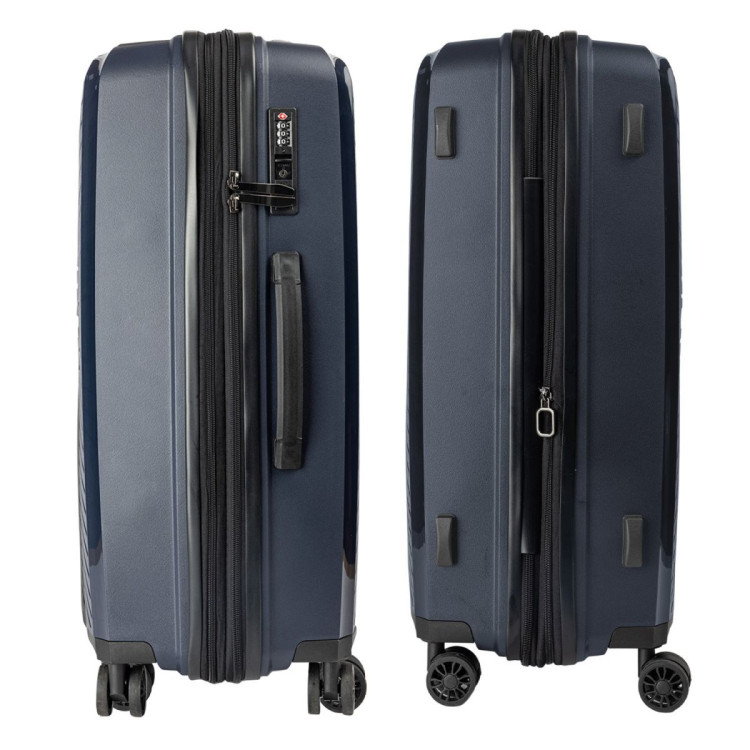 Olympus 3PC Astra Luggage Set Hard Shell Suitcase - Aegean Blue image 9