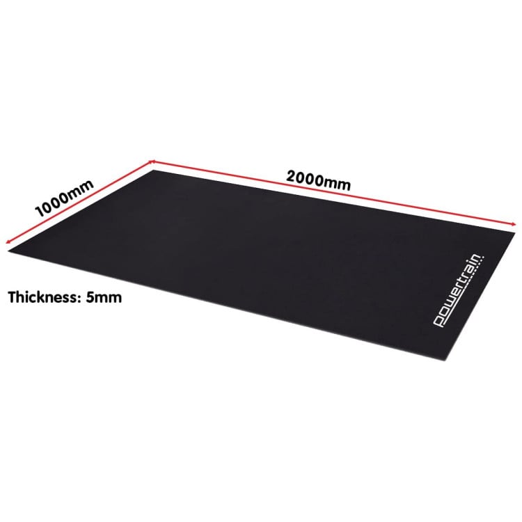 Powertrain 2m x 1m Treadmill Mat 5mm Non-Slip High-Density EVA Foam Gym Equipment Floor Protector Noise Reducing Mat image 7