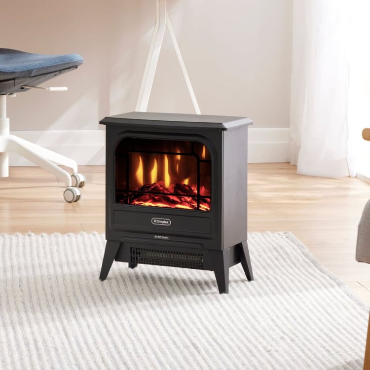 Dimplex 1.2kW MicroStove Optiflame Portable Electric Fire Stove image 8